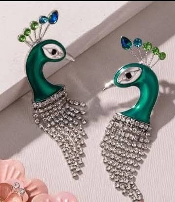 Pampered Peacock - multi earrings LOP DEC24’-coming soon