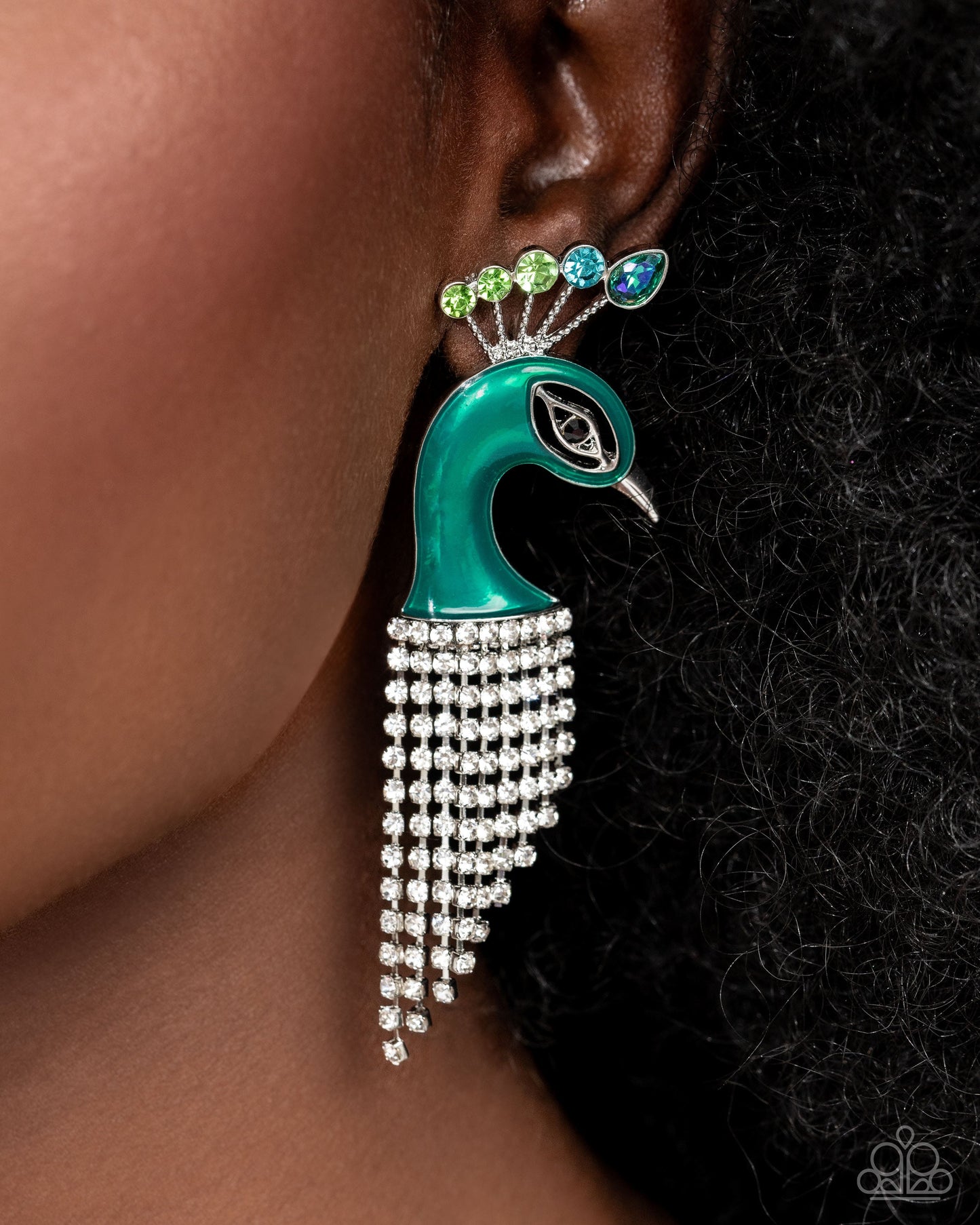 Pampered Peacock - multi earrings LOP DEC24’-coming soon