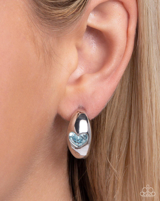 Perfect Point - Blue earrings