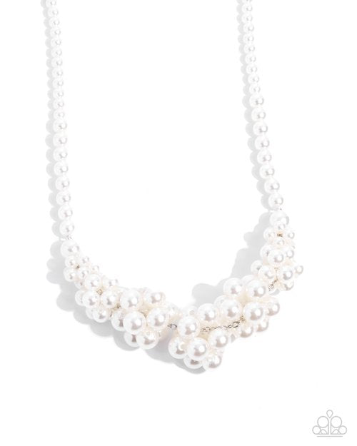 Austen Adornment white necklace