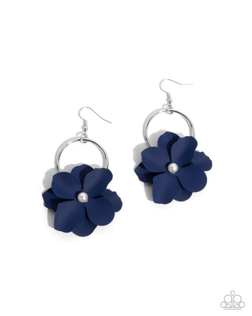 One of a Kind Charisma blue earrings-coming soon