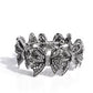 French Flourish silver bracelet