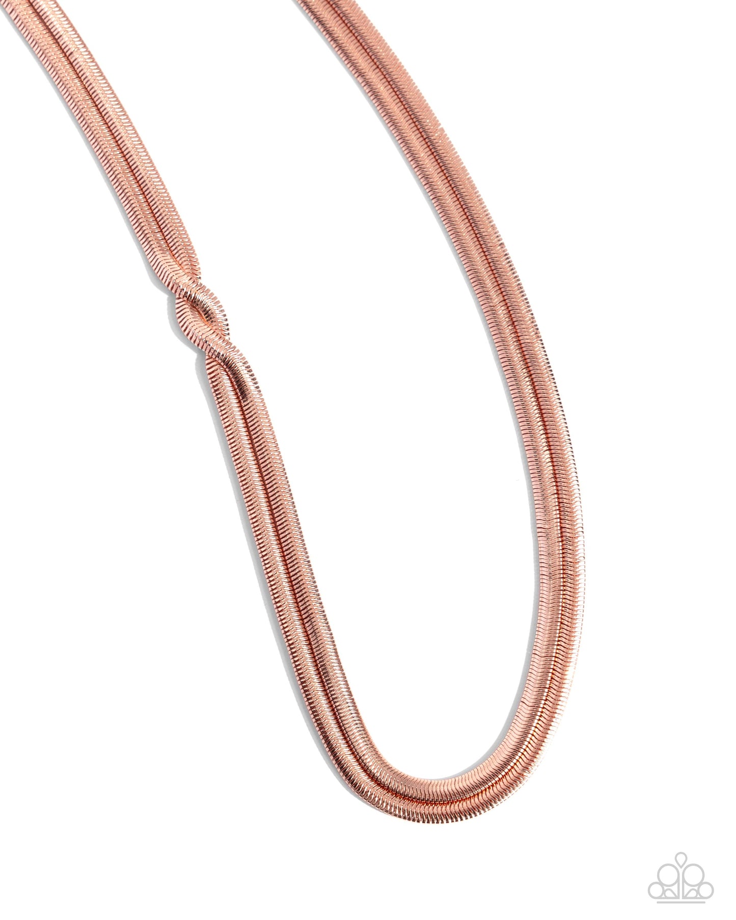 Tasteful Time necklace and bracelet - Copper