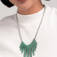 Necklace: "Fashionable Fringe - Green" (P2ST-GRXX-140ZT)Bracelet: "Colored Cameo - Green" (P9ST-GRXX-026ZT) set it up with Lola