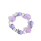 Sweetly Shattered - Purple bracelet