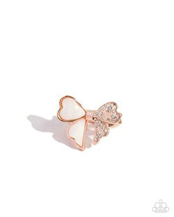 BOW-stopper rose gold ring -coming soon