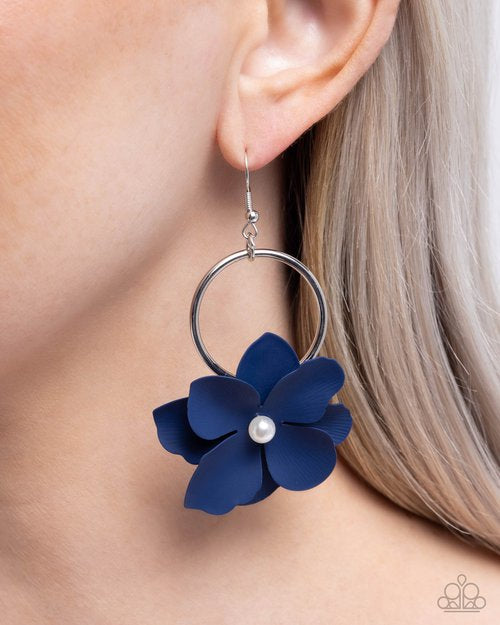 One of a Kind Charisma blue earrings-coming soon