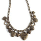 Heart Hangout - Brass necklace