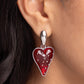 Glossy Goodwill - Red earrings- (max 2)