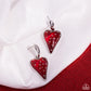 Glossy Goodwill - Red earrings- (max 2)