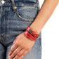 Coat of Arms Couture - Red Bracelet Uniquely Urban