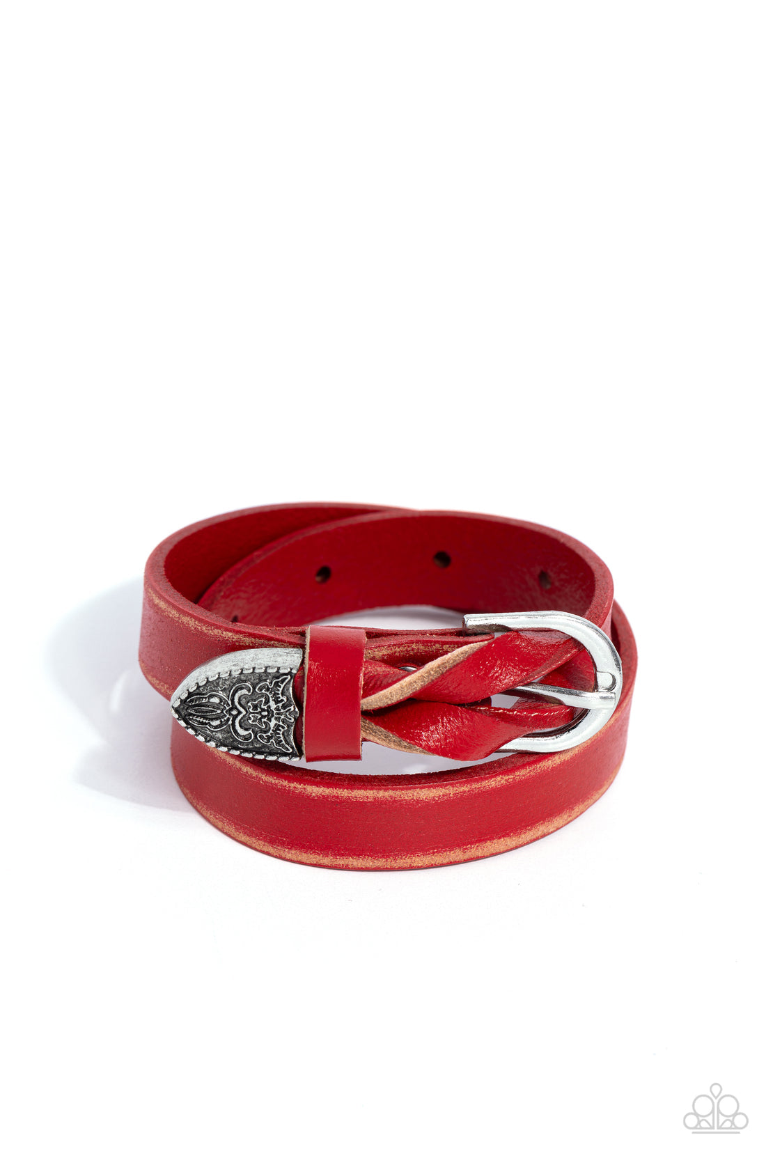 Coat of Arms Couture - Red Bracelet Uniquely Urban