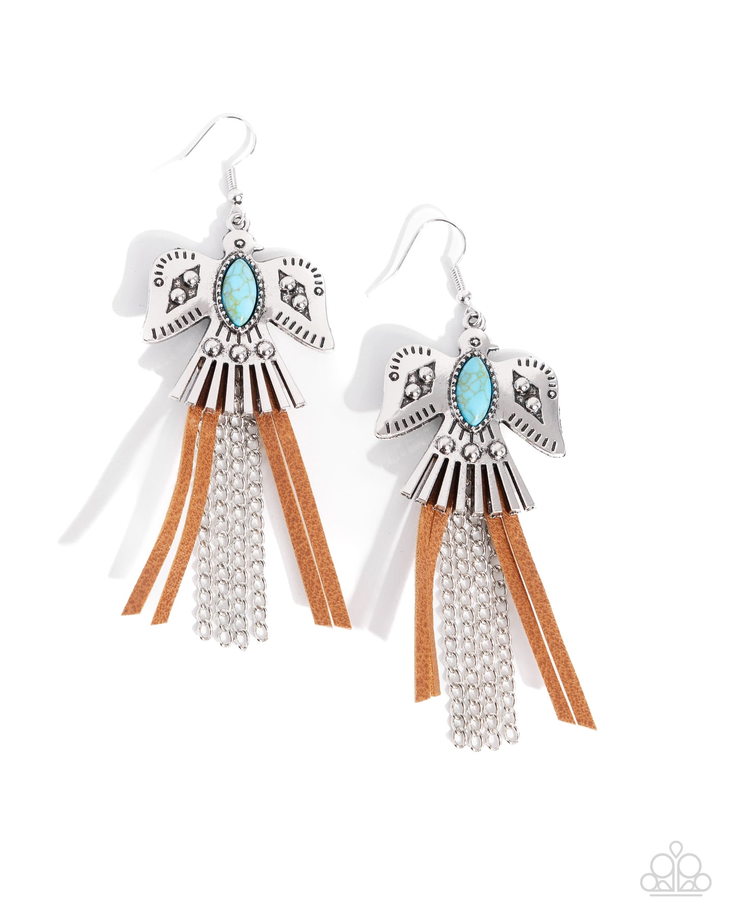 Southwestern Selfie - Blue earrings