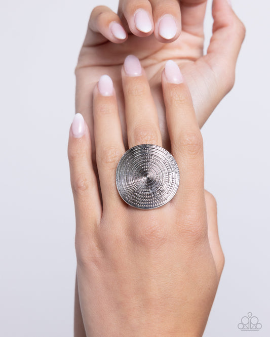 Dizzying Delight - Silver ring