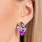 Grapevine Grace - Purple earrings