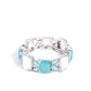 Lavish Laurels - Blue bracelet