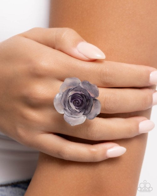 Floral Intentions purple ring