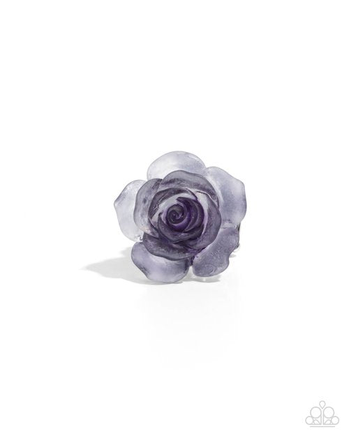 Floral Intentions purple ring