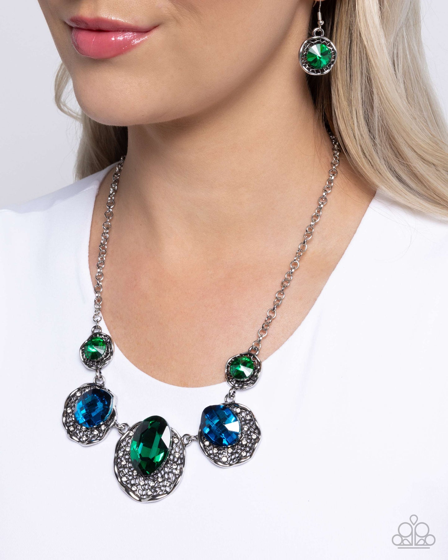 City Color - Green necklace