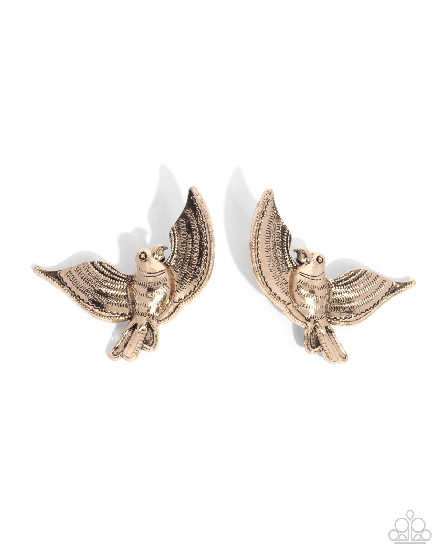 Bird of PLAY - Gold earrings