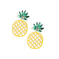 Pineapple Passion - Yellow earrings