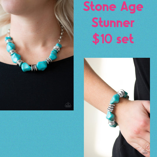 Stone Age blue set it up with Lola