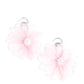 Cosmopolitan Chiffon - Pink earrings “LIMIT 2”