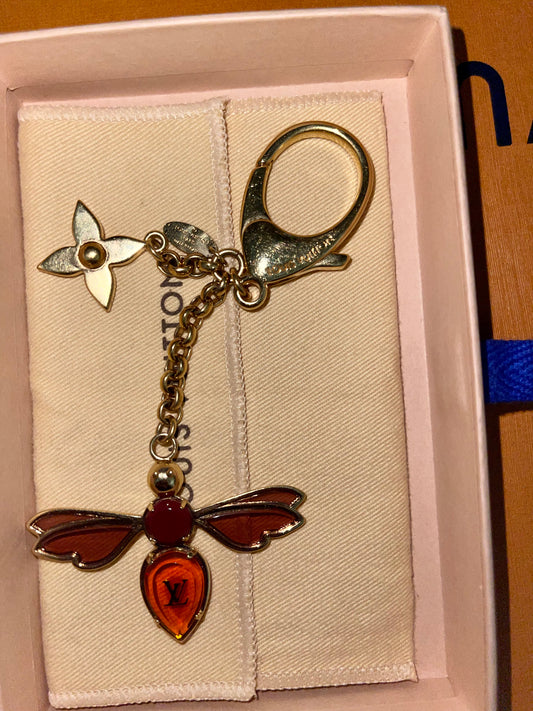 Authentic Louis Vuitton Bee Purse Charm (Lola’s shoebox)