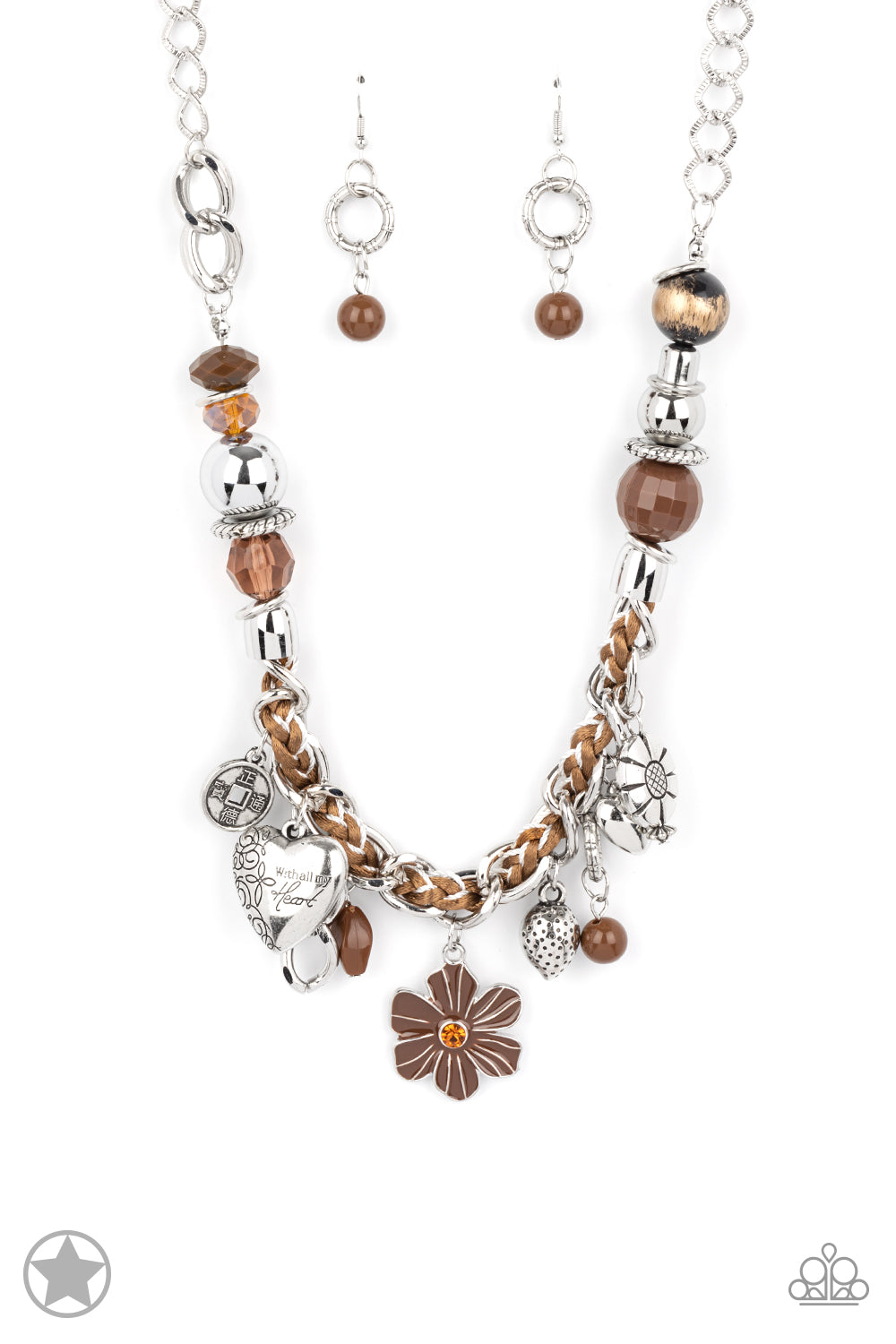 Charmed, I Am Sure - Brown necklace Blockbuster