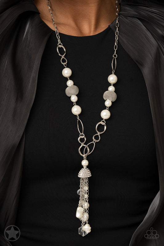 Designated Diva - White necklace