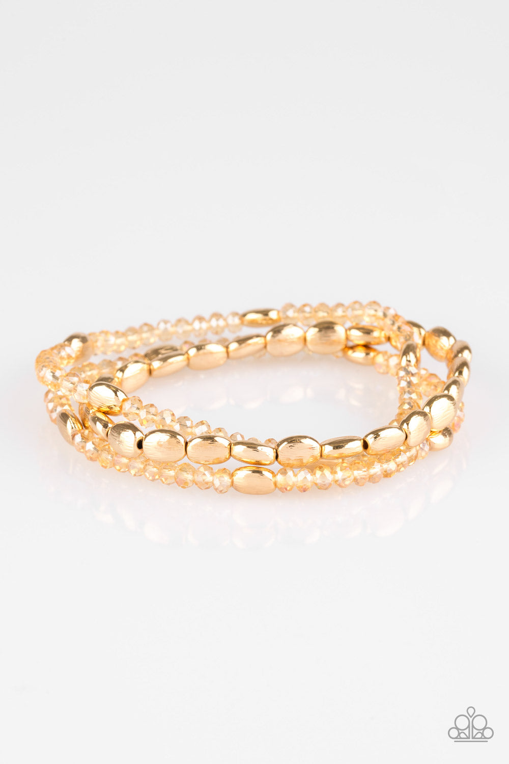 Hello Beautiful - Gold bracelets