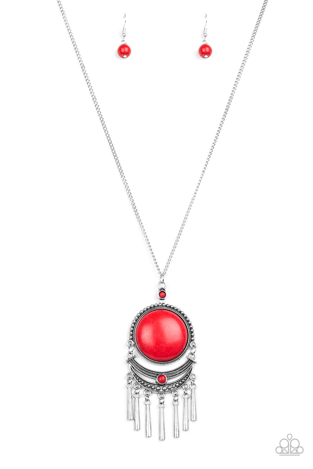 Rural Rustler - Red necklace