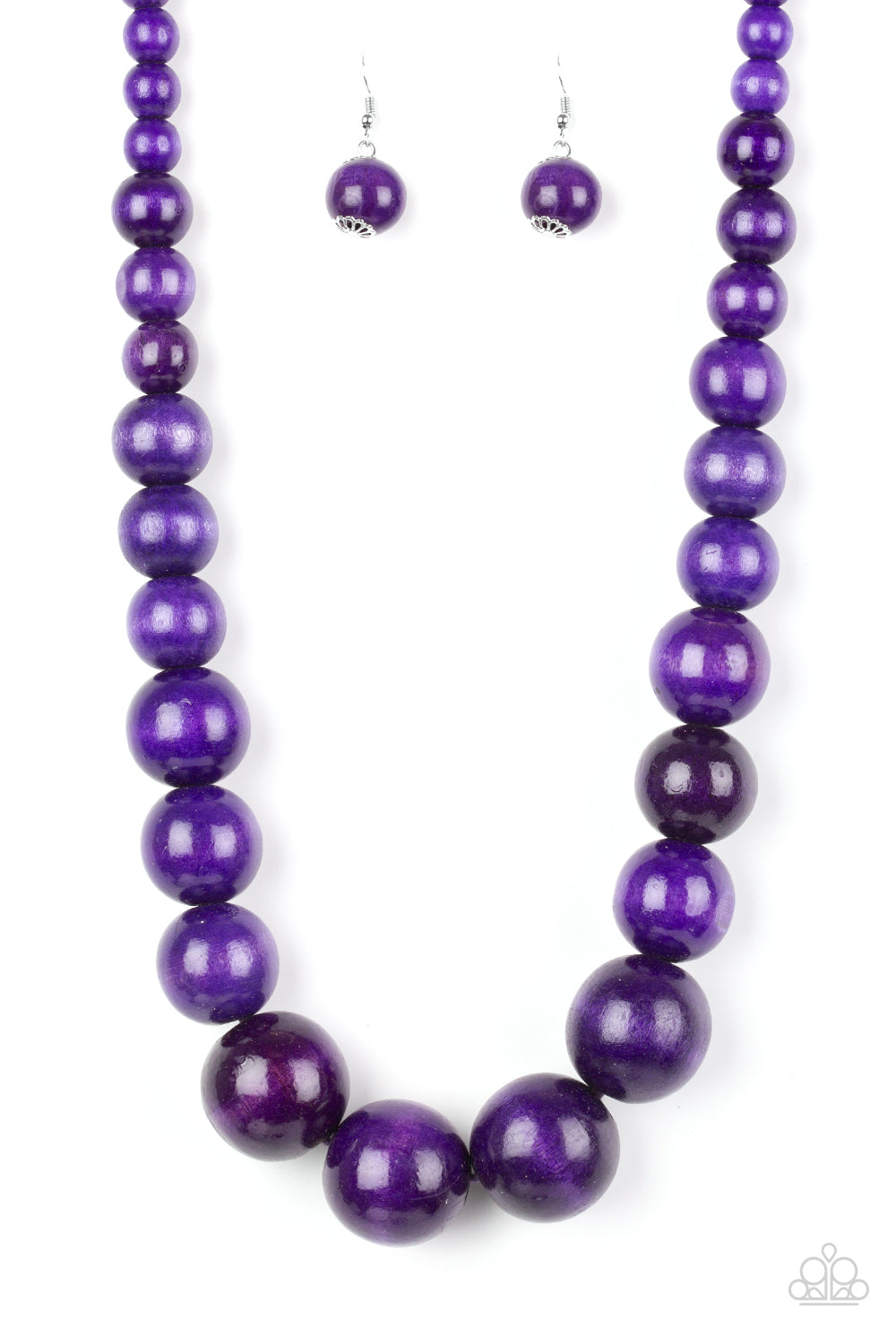 Effortlessly Everglades - Purple necklace