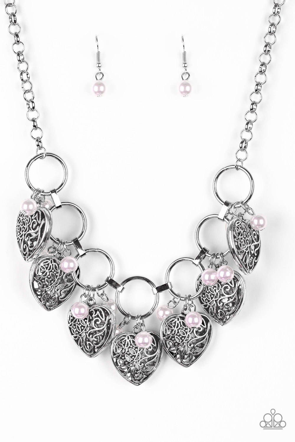 Very Valentine - Pink necklace