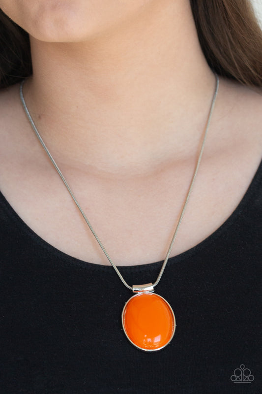 Rising Stardom - Orange necklace -Vintage