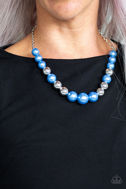 Take Note - Blue necklace