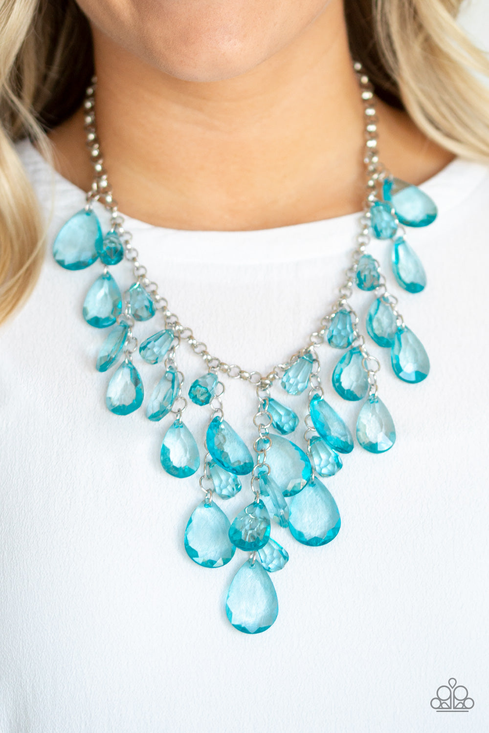 Irresistible Iridescence - Blue necklace