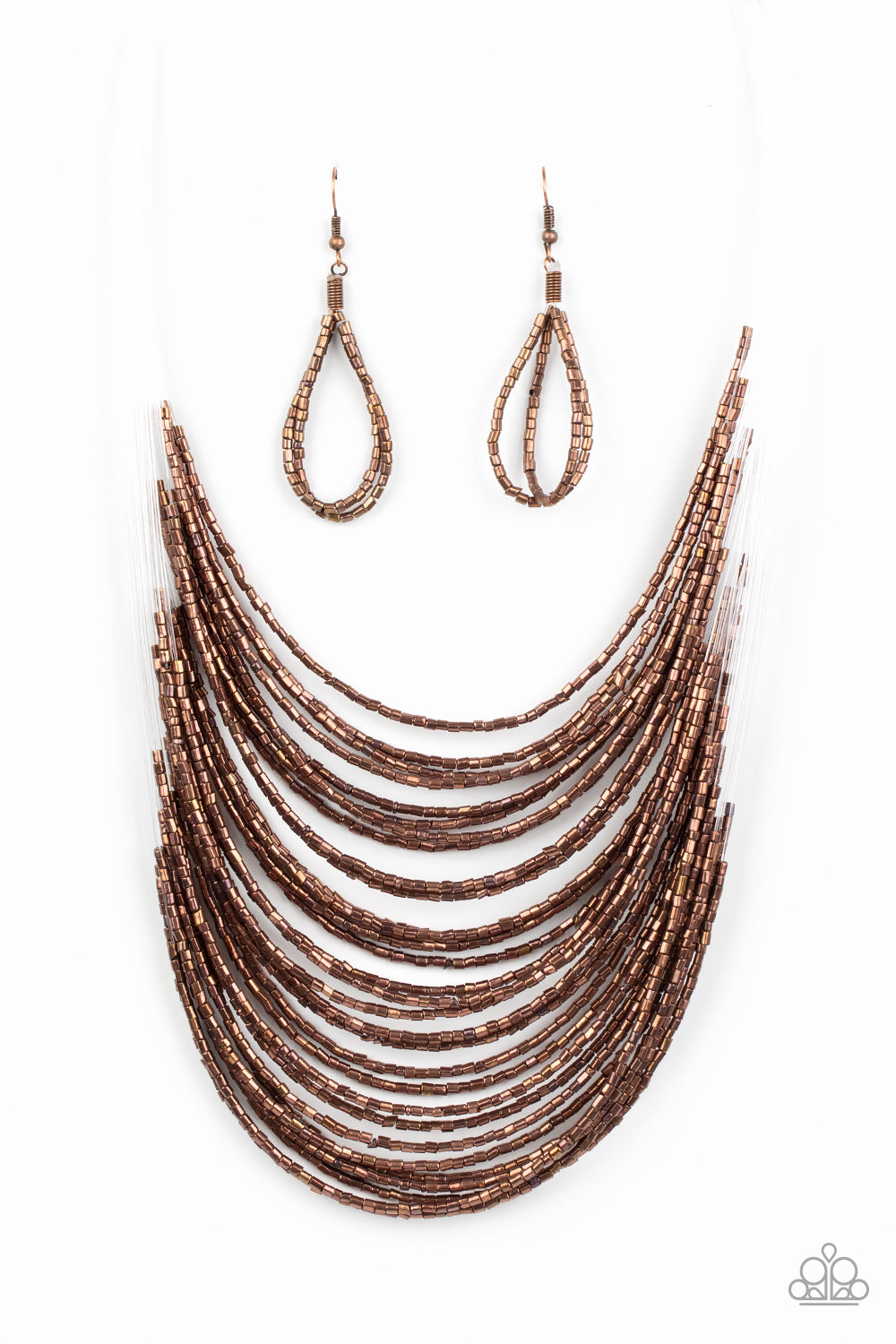 Catwalk Queen - Copper necklace