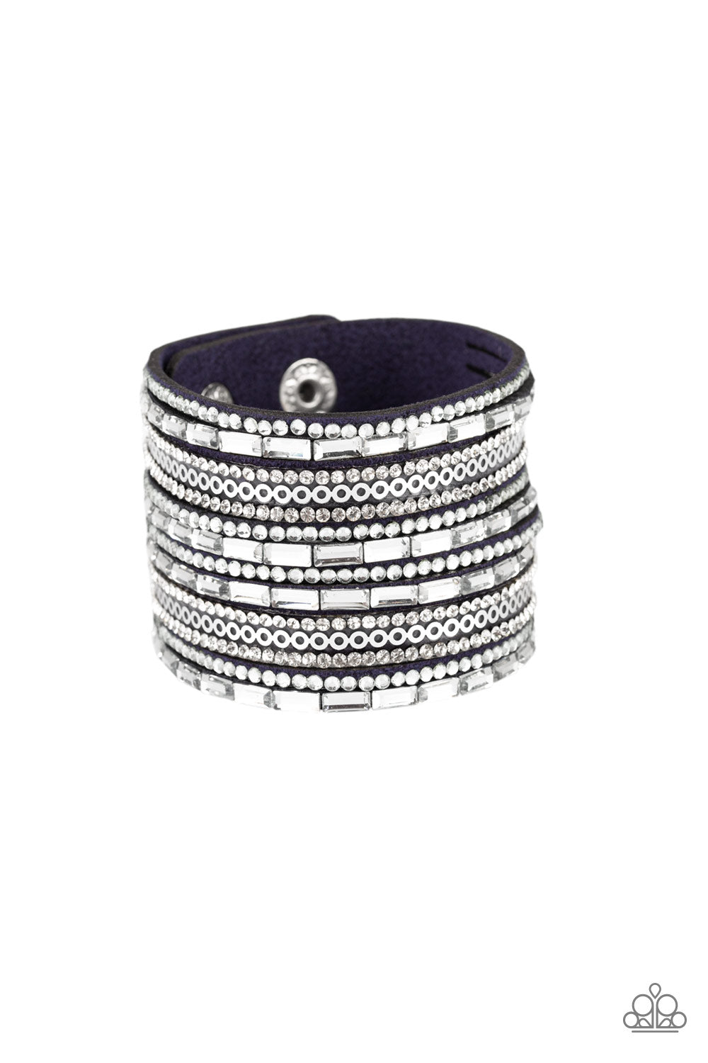 A Wait and Sequin blue bracelet