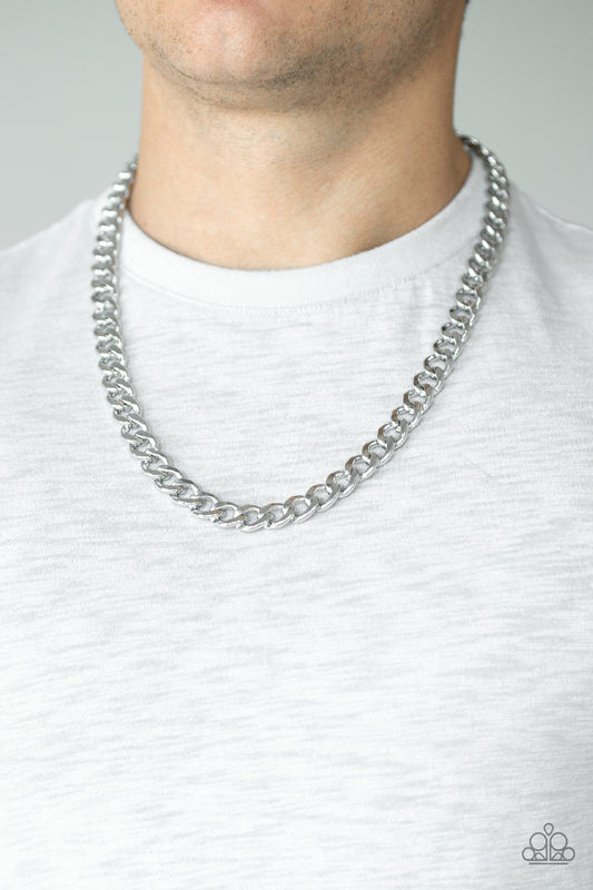 Alpha - Silver necklace