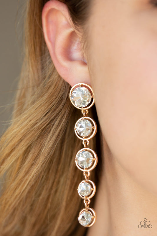 Drippin In Starlight - Gold earring