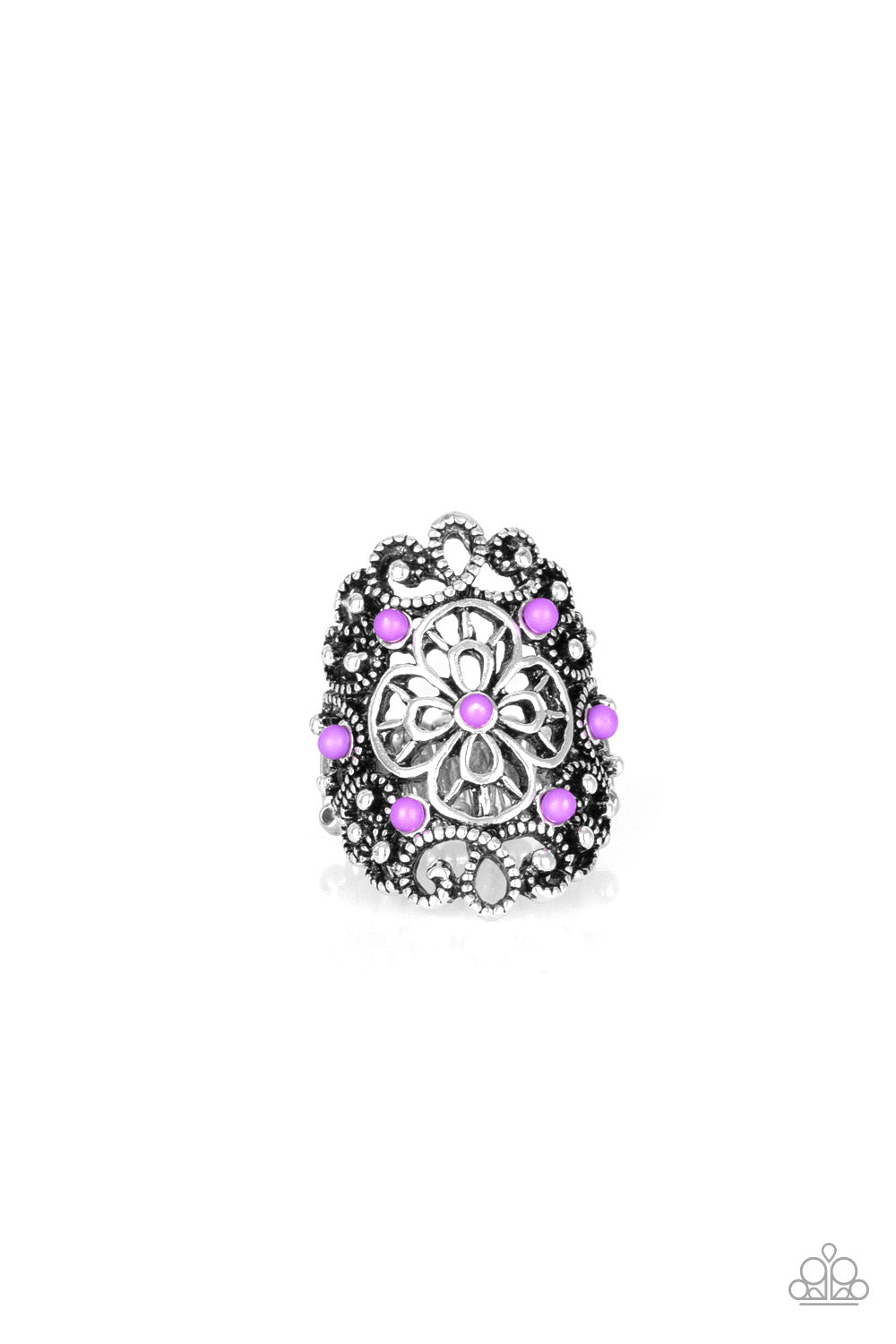 Floral Fancies - Purple ring