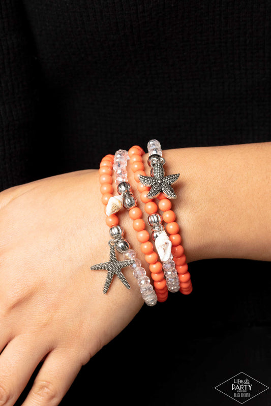 Ocean Breeze - Orange bracelets