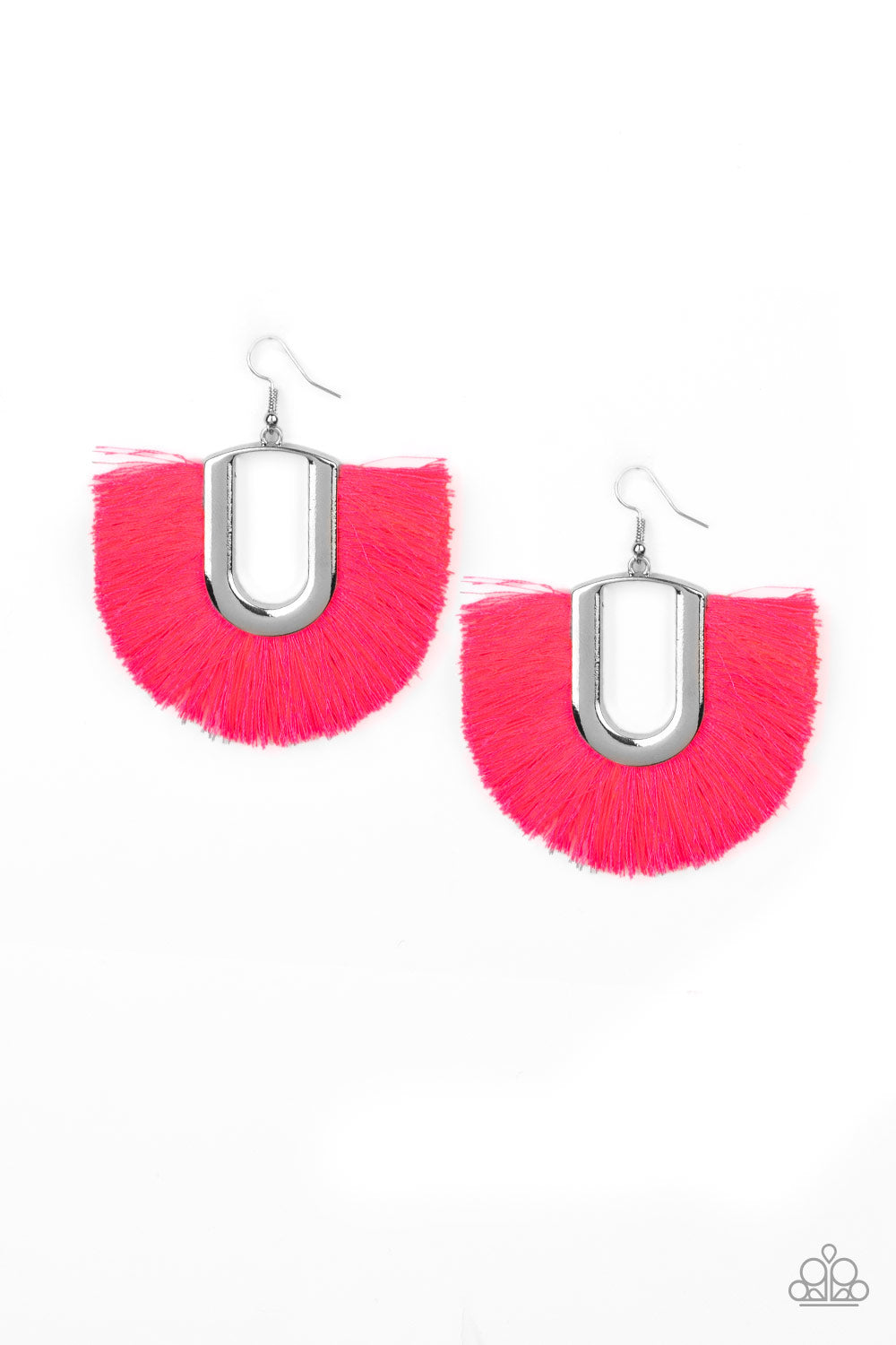 Tassel Tropicana pin earrings