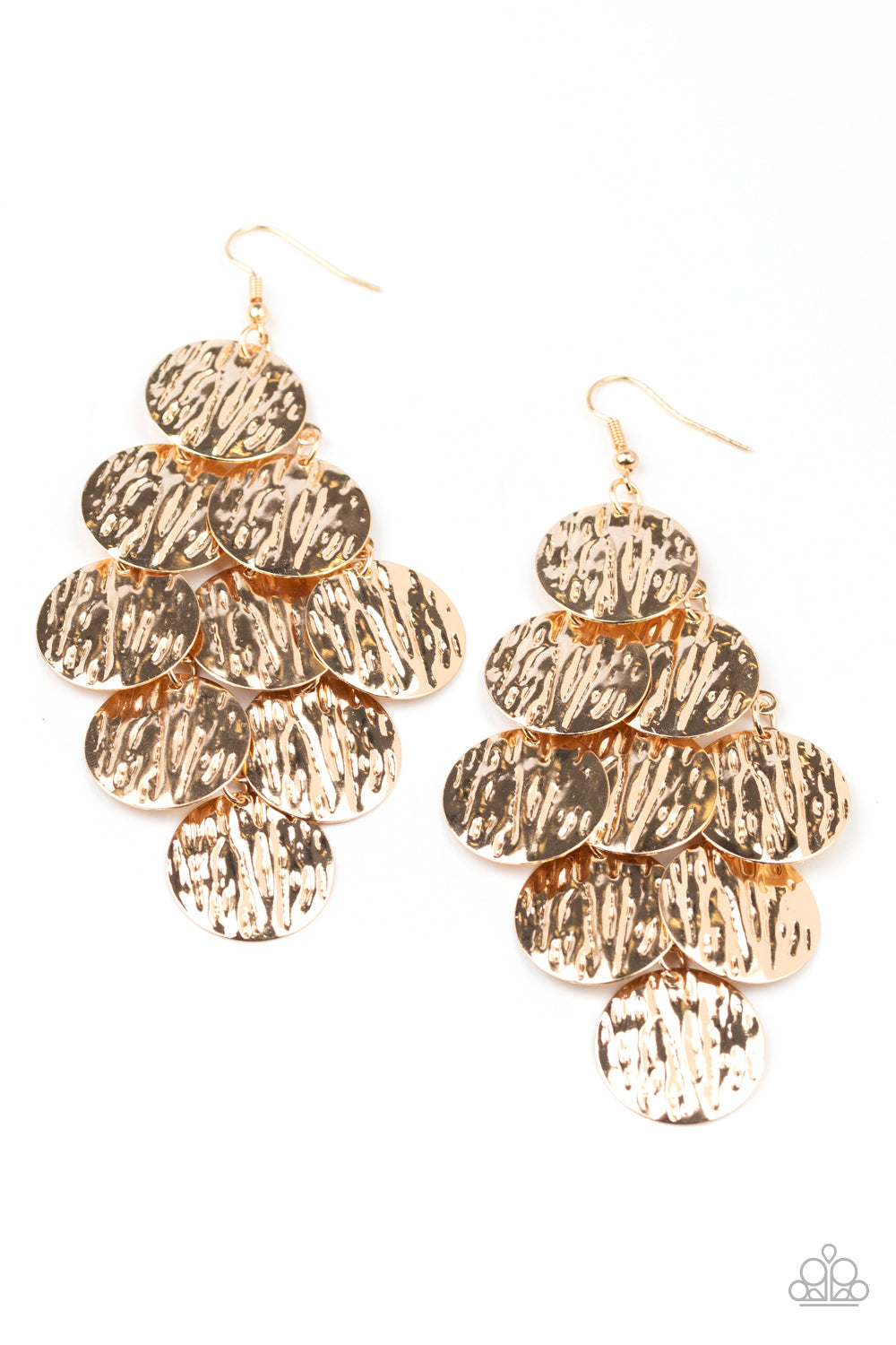 Uptown Edge - Pendientes de oro - Vintage