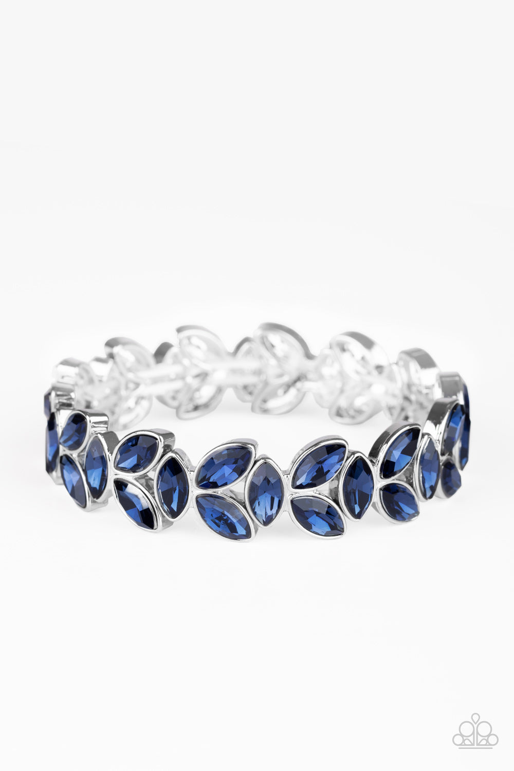 Gilded Gardens - Blue bracelet