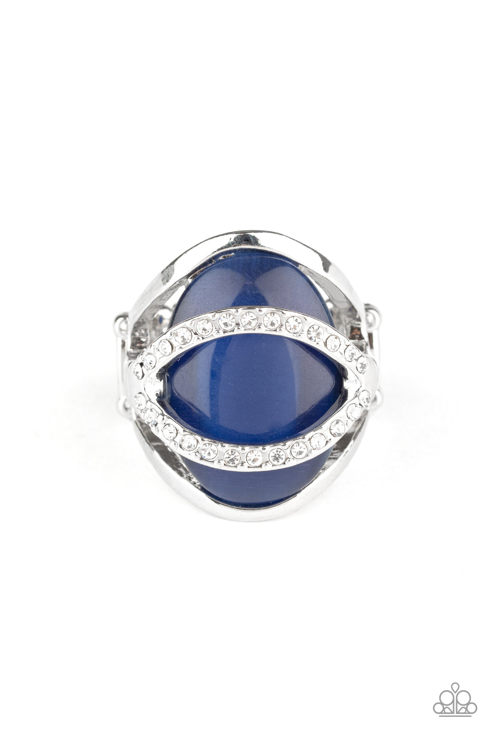 Encantamiento sin fin - Anillo azul - Vintage