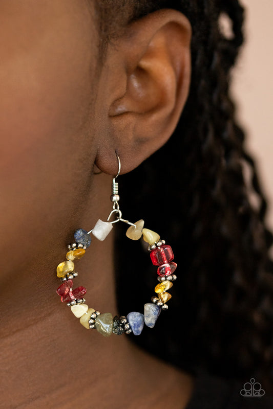 Going for Grounded - Multi earrings