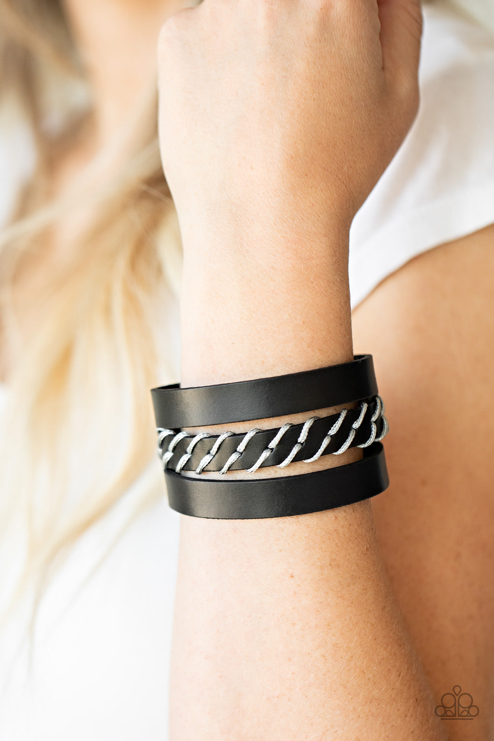 Backroad Bounty - Black bracelet