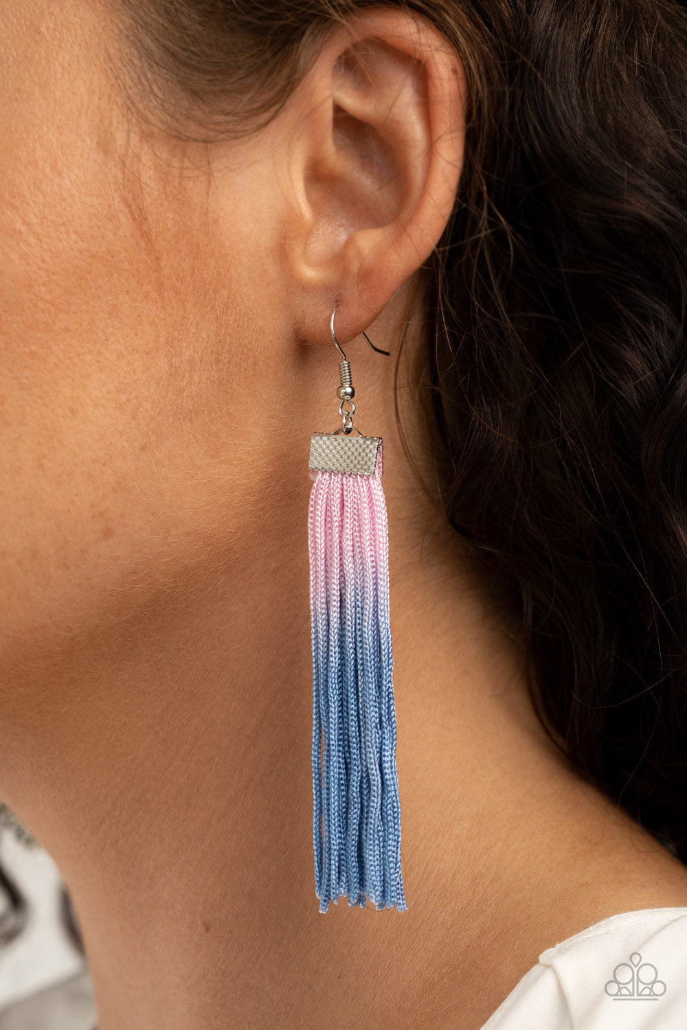 Dual Immersion - Pink earrings- Vintage